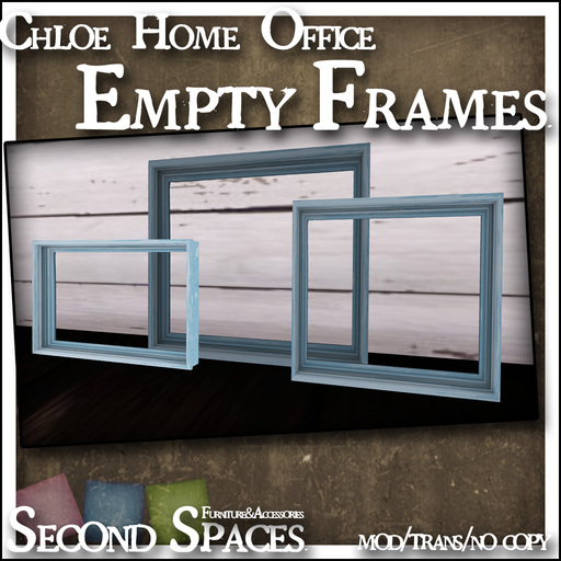 Chloe Home Office Empty Frames (boxed)