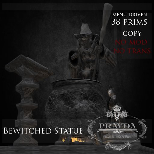 * PRAVDA - DC * - Bewitched Statue ( NT )