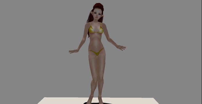 Shinies Bikini - Gold (PETITES ONLY)