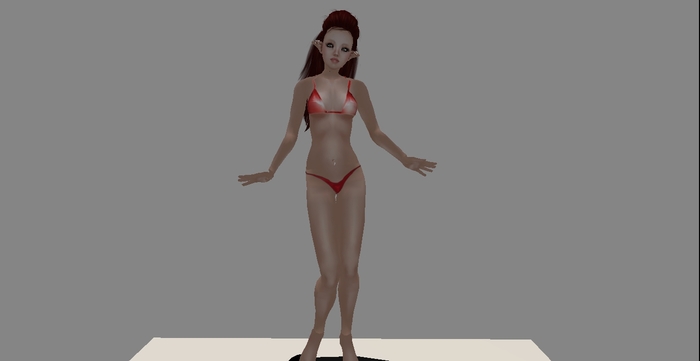 Shinies Bikini - Red (PETITES ONLY)