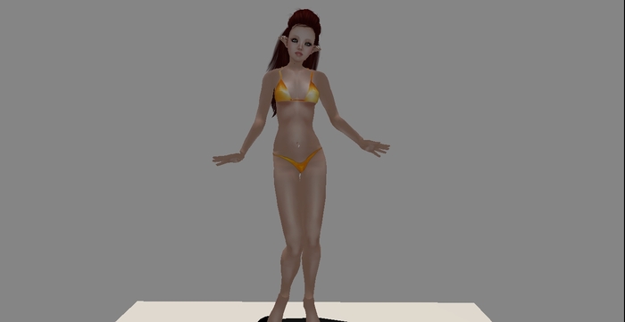 Shinies Bikini - Orange (PETITES ONLY)
