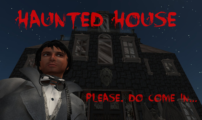 Halloween Haunted Manor House