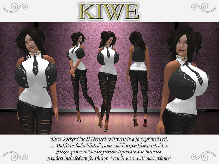 Kiwe Rocker Chic II (white) for Prim B's