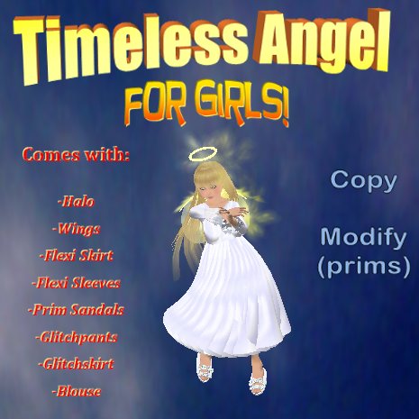 *Timeless Child* Angel Dress