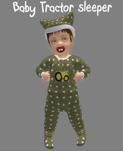 *Sparkle Baby* Tractor sleeper