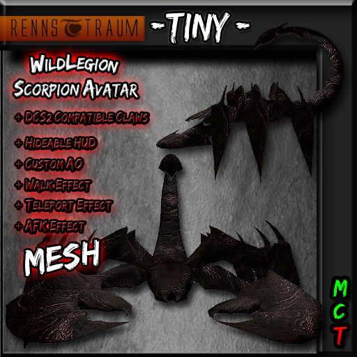 *TRAUM* TINY Scorpion (MESH Avatar)