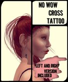-no wow- [cross tattoo] neck