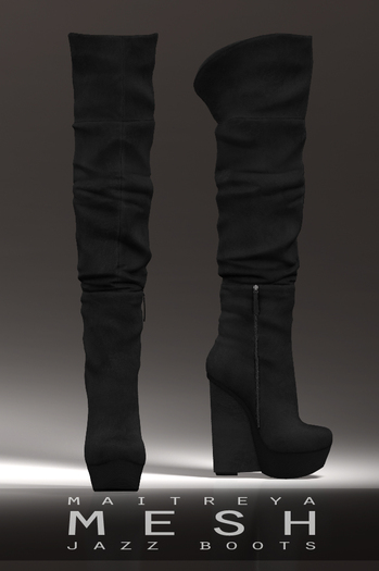 Maitreya Mesh Jazz Boots * Black