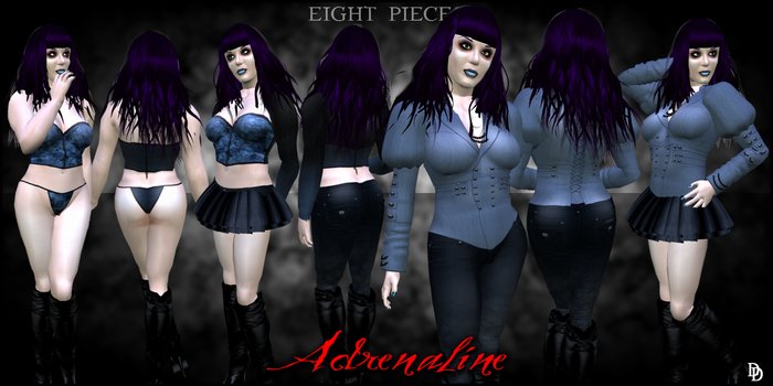 Dare Designs: Adrenaline - blue