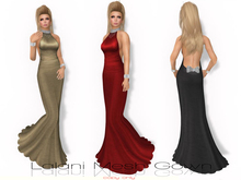 !Rebel Hope Designs - Lalani Mesh Halter Gown DEMO