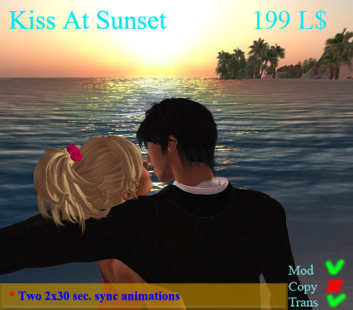 Kiss At Sunset