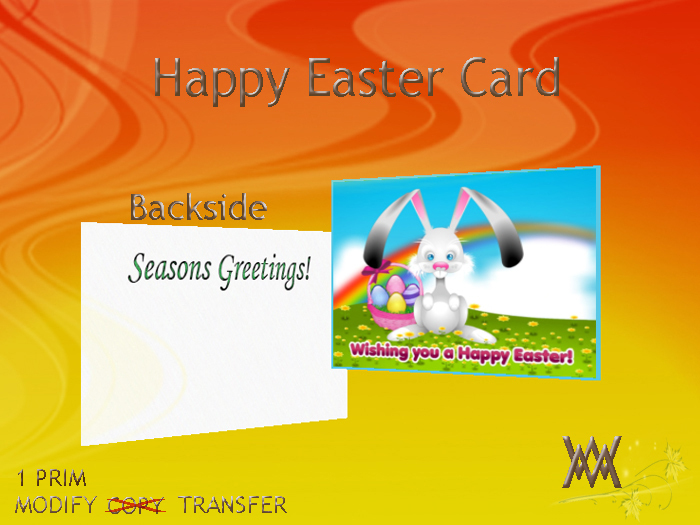 Postcard, Easter2 by Wild Motley