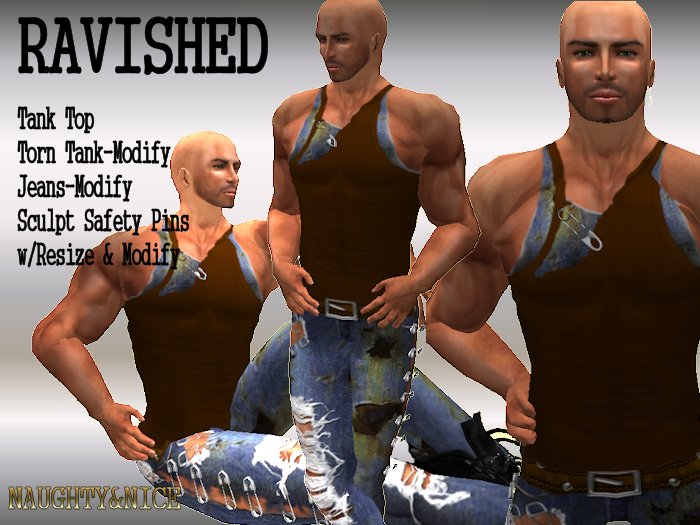 N&N Ravished Men (rust)