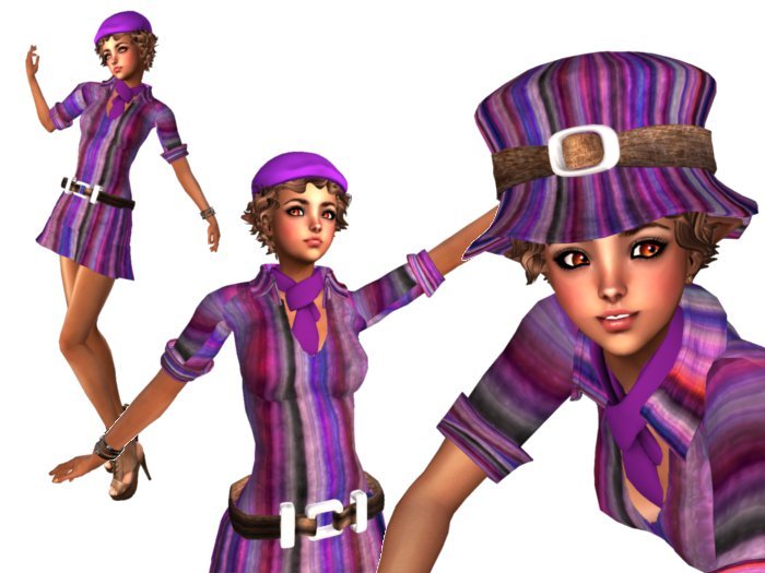 Petite Dress Working Class Pink