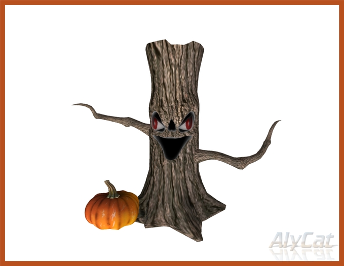 Not So Spooky Tree Stump