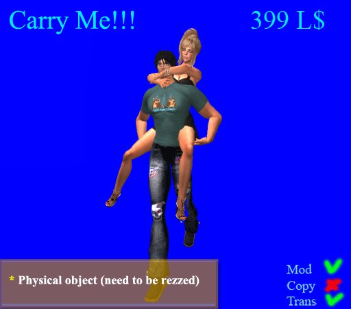 Carry Me for Adult AV