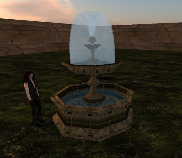 Green Tile Fountain SLX