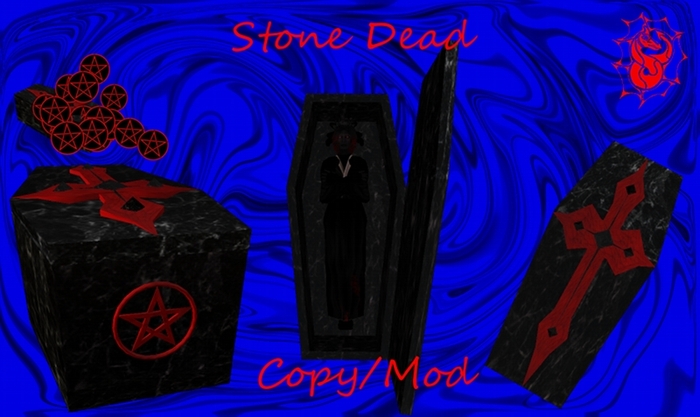 Stone Dead coffin
