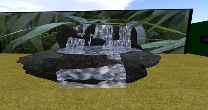 A cool water fall