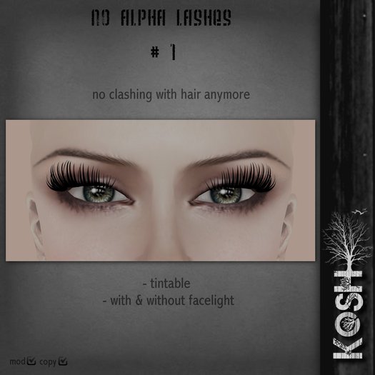 KOSH- NO ALPHA LASHES V1