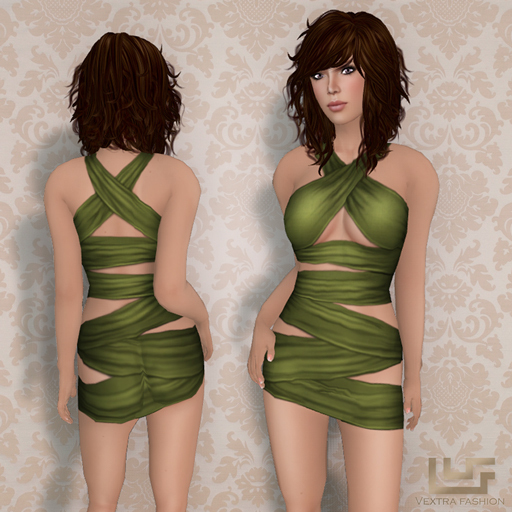*VEXTRA FASHION* "Salsa" Wrap - Green