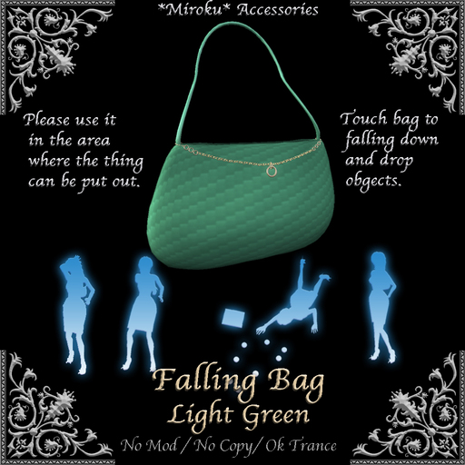 *Miroku*Falling Bag Light Green(BOX)
