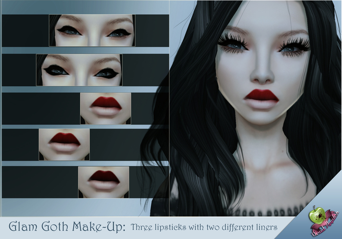 {D.A} Glam Goth Make-up