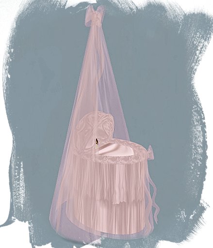 Pink Elegance Bassinet