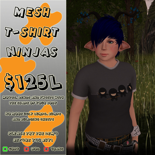 Mesh T-Shirt - Ninjas
