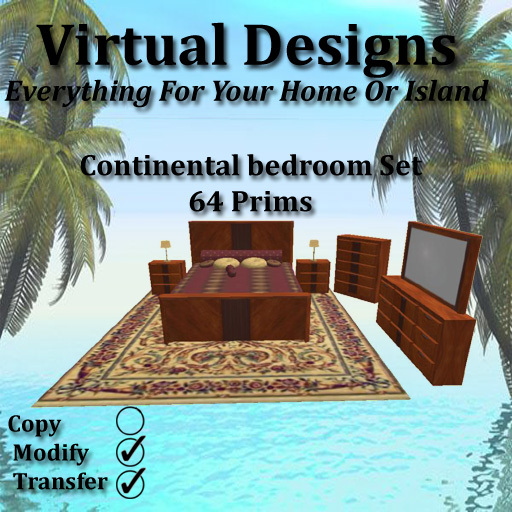 Continental bedroom Set