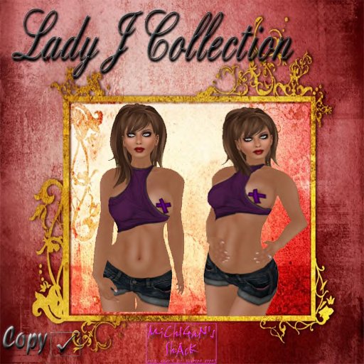 Lady J Collection Raquel Purple