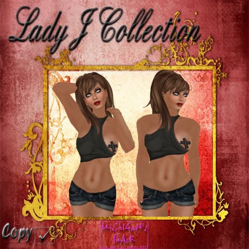 Lady J Collection Raquel Black