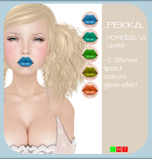 .Pekka. HOMICIDAL V2 Lipstick