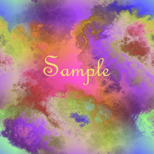 Dream Clouds  Multicolored