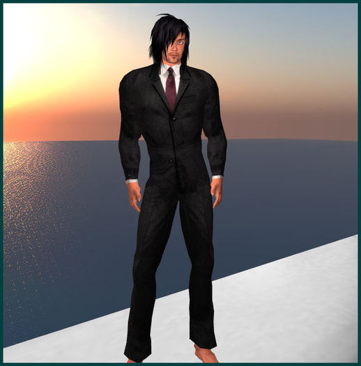 Business Tuxedo Red tie
