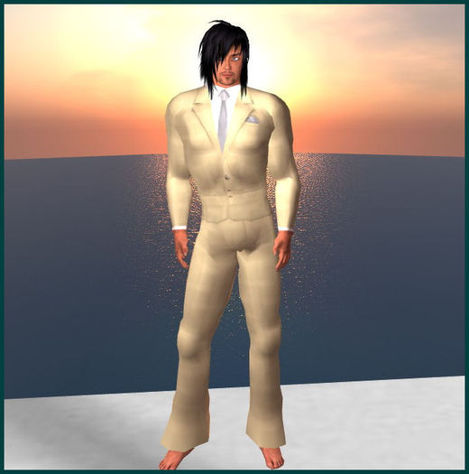 Crema Suit & Shirt