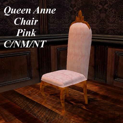 Queen Ann Chair ~ Pink
