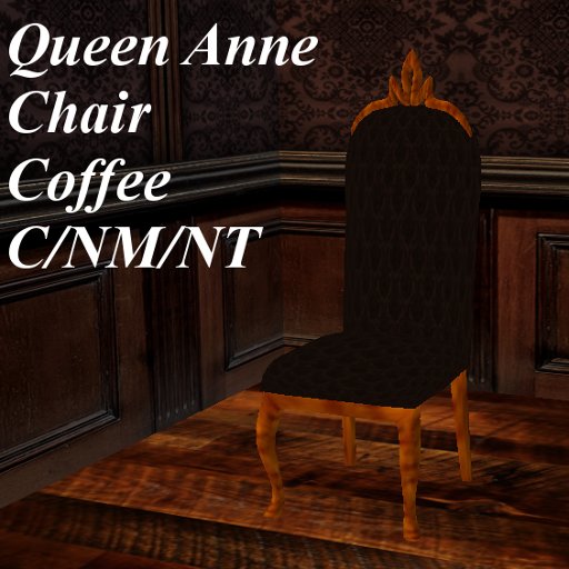Queen Ann Chair ~ Coffee