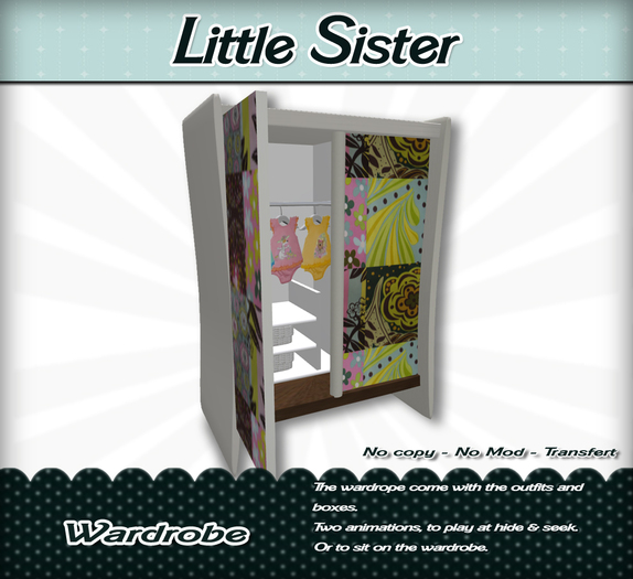 Little Sister - Little Princess - Wardrobe