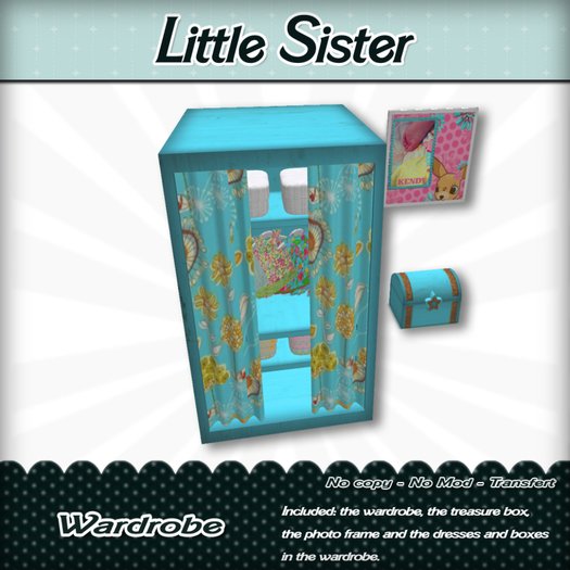Little Sister - Wardrobe & Set