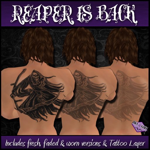 [I&K] The Reaper is Back Tattoo