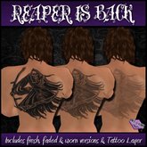 [I&K] The Reaper is Back Tattoo