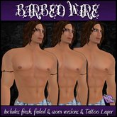 [I&K] Barbed Wire Tattoo