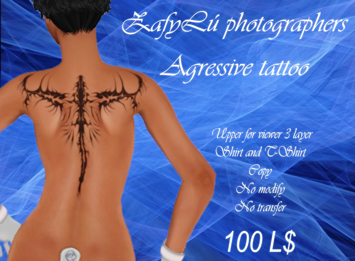 Agressive tattoo