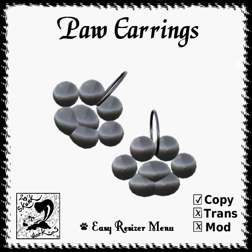 Paw Earrings