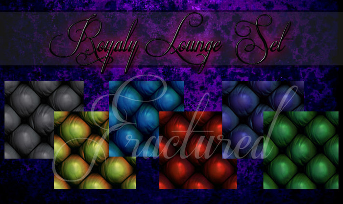 Fractured Royal Lounge Texture Set