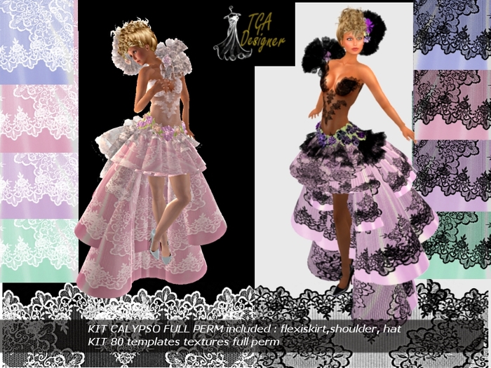 KIT CALYPSO FLEXI + KIT 80 TEMPLATES FULL PERM