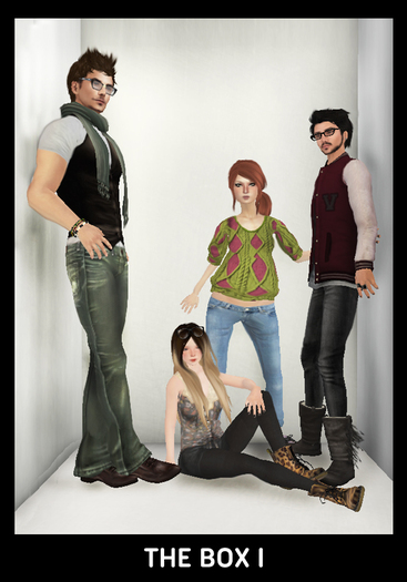 [50% OFF PROMOTION]-WDK- "The Box I" group pose w/ walls