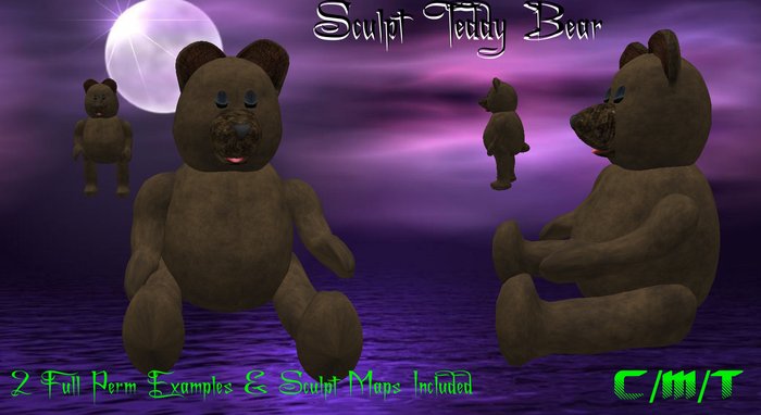 Sculpt Teddy Bear Boxed