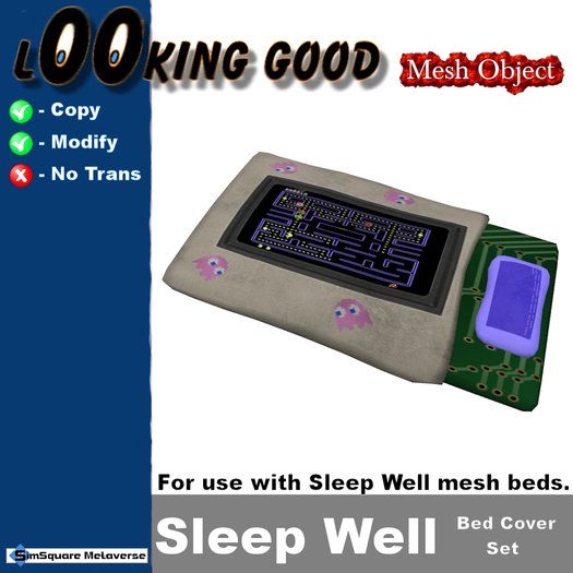 Looking Good Bed Cover Set Pac-Man [box]